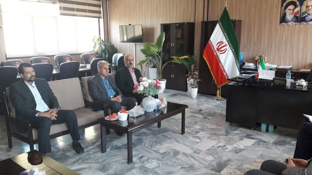دیدار مدیرکل کانون استان با فرماندار شهرستان گناباد