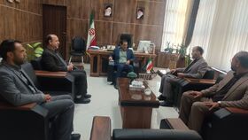 دیدار مدیرکل کانون پرورش فکری با فرماندار زیرکوه
