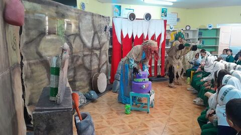 اجرای نمایش عروسکی «تولد لولویی» در اهواز
