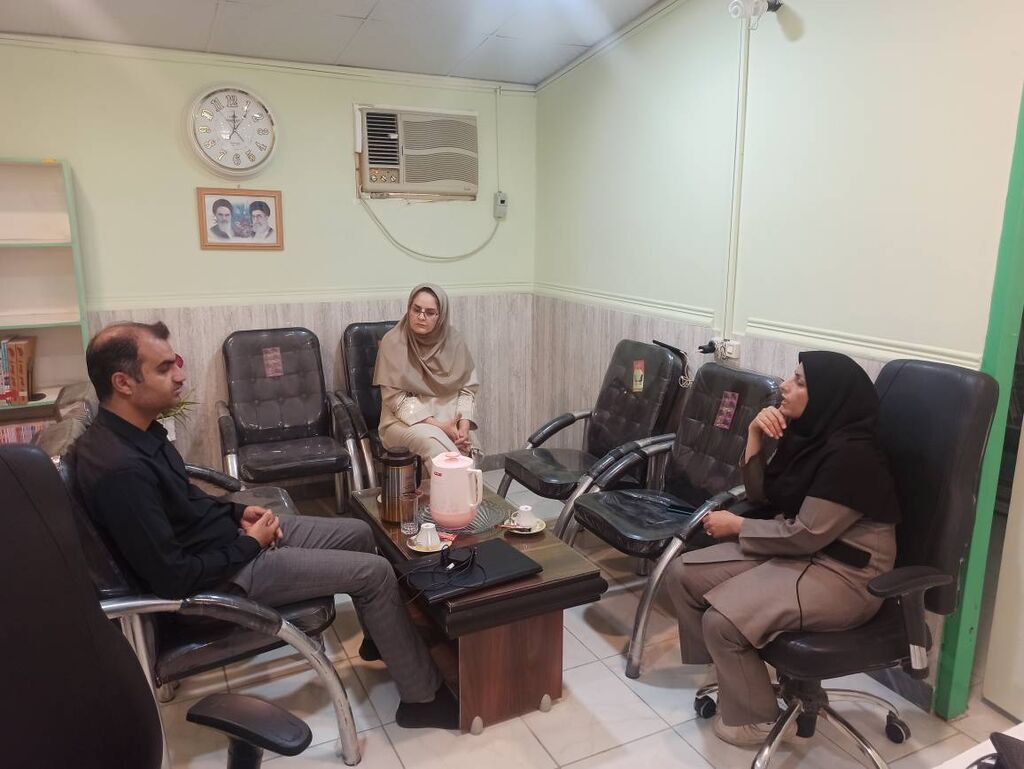 بازدید میدانی معاون فرهنگی و مدیر پروژه اوقات فراغت کانون فارس از مراکز فرهنگی‌هنری جنوب استان