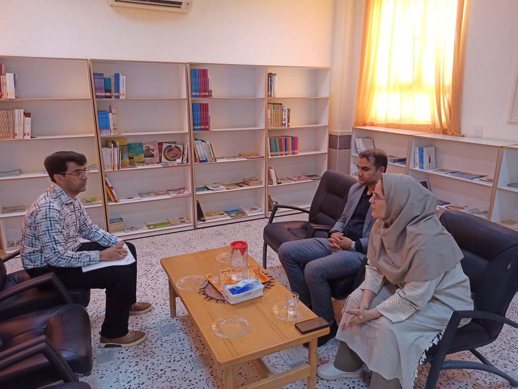 بازدید میدانی معاون فرهنگی و مدیر پروژه اوقات فراغت کانون فارس از مراکز فرهنگیهنری جنوب استان