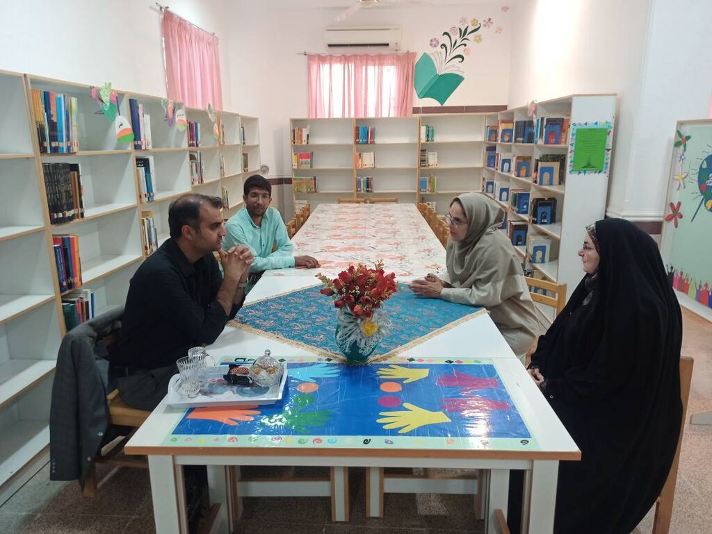 بازدید میدانی معاون فرهنگی و مدیر پروژه اوقات فراغت کانون فارس از مراکز فرهنگیهنری جنوب استان