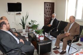 دیدار مدیر کل کانون پرورش فکری و سرپرست اداره کل بهزیستی استان مرکزی