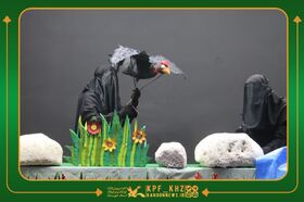 اجرای نمایش عروسکی «مارمولکی که نمی‌دانست» در باغملک