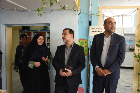 بازدید تیم معاونت.مهدیشهر