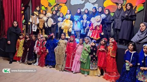 استقبال گسترده از نمایش عروسکی "آهای کدو، کجا کجا؟" در امیدیه