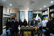 دیدار مدیرکل کانون استان بوشهر با مدیر و کارکنان کانون زبان استان