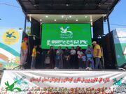 اجرای نمایش «بچه زرنگ» در روستاهای سقز توسط تماشاخانه سیار کانون پرورش فکری کودکان و نوجوانان