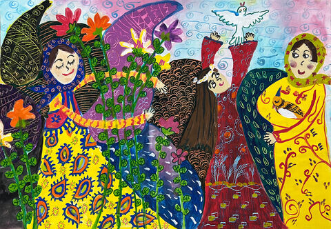 آیلار حسینقلیپور 12 ساله از همدان