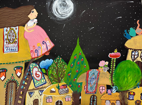 سارینا سهیلی 11 ساله از کرمانشاه