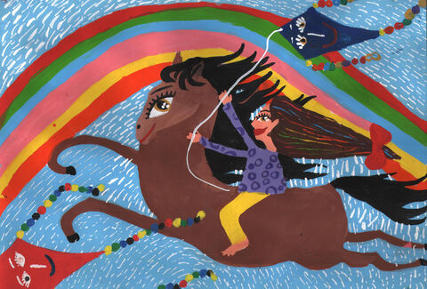 مریم مولودی 8 ساله از آذربایجان غربی