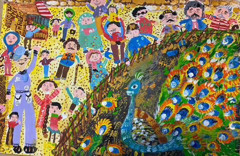 نازنین ساداتیبهبهانی 9 ساله از خوزستان