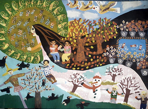 نسرین بهنژاد 10 ساله از اردبیل