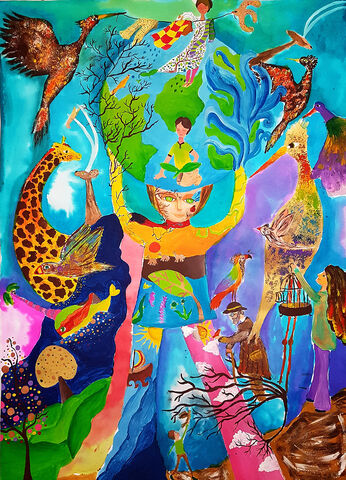 باران قادریراد 12 ساله از کرمانشاه