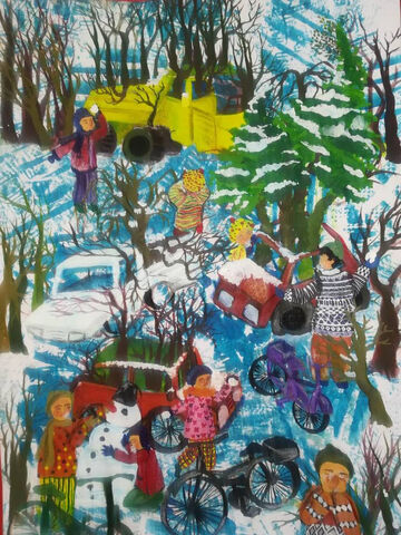 فاطمه خسروپناه 15 ساله از خراسان جنوبی