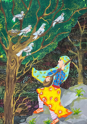 فائزه پوریوسف 14 ساله از آذربایجان شرقی