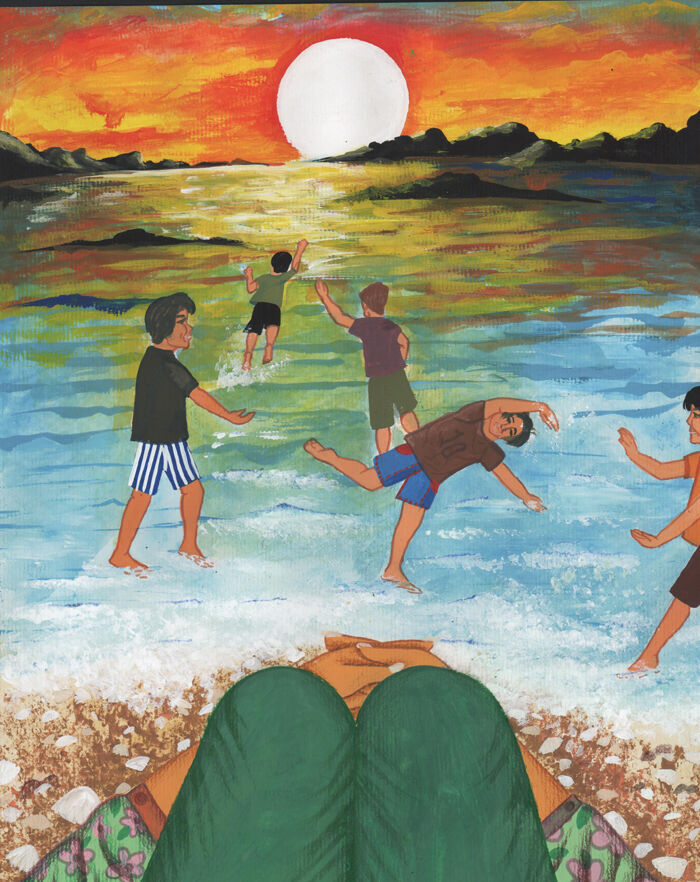 چهار نقاشی از اعضای کانون اردبیل در بخارست به نمایش درآمد