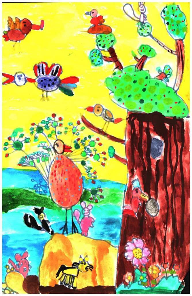 چهار نقاشی از اعضای کانون اردبیل در بخارست به نمایش درآمد