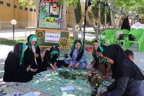 ویژه برنامه اعضا و مربیان کانون پرورش فکری در بیت تاریخی امام خمینی(ره)