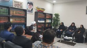 دیدار مدیرکل، معاونین و مسئولین کانون پرورش فکری کودکان و نوجوانان هرمزگان با امام جمعه بندرعباس