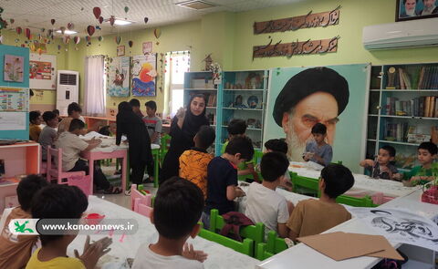 ویژه برنامه های ارتحال امام خمینی(ره) در مراکز کانون استان بوشهر به روایت تصویر