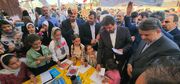 درخشش نقاشی‌های خلاقانه اعضای شیرین سو در جشنواره ملی فرش مهربان