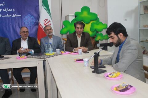 آیین تکریم و معارفه مسئول حراست کانون پرورش فکری خوزستان