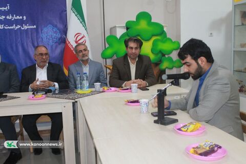 آیین تکریم و معارفه مسئول حراست کانون پرورش فکری خوزستان