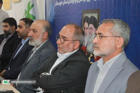 آیین تکریم و معارفه مسئول حراست کانون پرورش فکری خوزستان