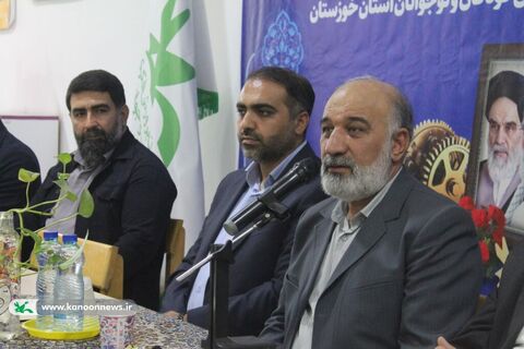 آیین تکریم و معارفه مسئول حراست کانون پرورش فکری خوزستان