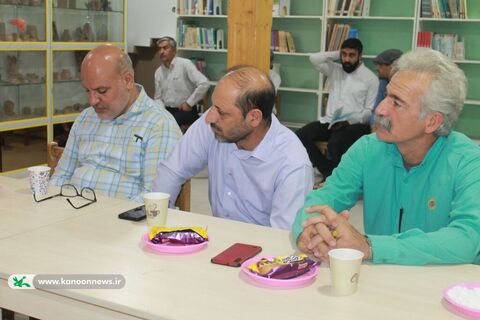 آیین تکریم و معارفه مسئول حراست کانون پرورش فکری خوزستان