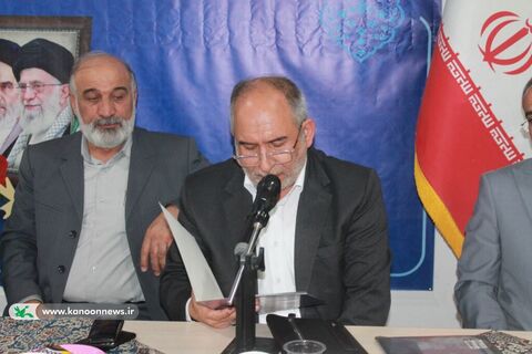 آیین تکریم و معارفه مسئول حراست کانون پرورش فکری خوزستان