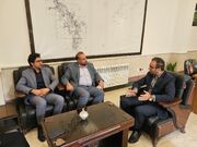 دیدار مدیرکل کانون پرورش فکری مازندران با فرماندار کلاردشت و تصویب سه طرح فرهنگی
