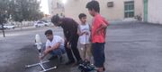 برگزاری کارگاه ماموریت مریخ همراه با پرتاب موشک های آبی در مرکز شماره ۳ بندرعباس