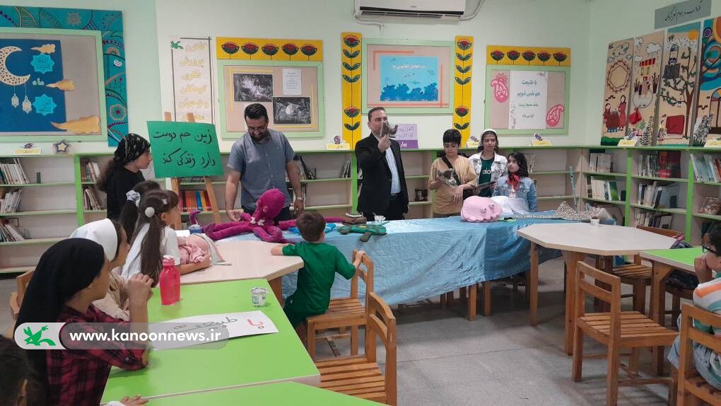 آشنایی کودکان گرگانی با زندگی در اعماق اقیانوس