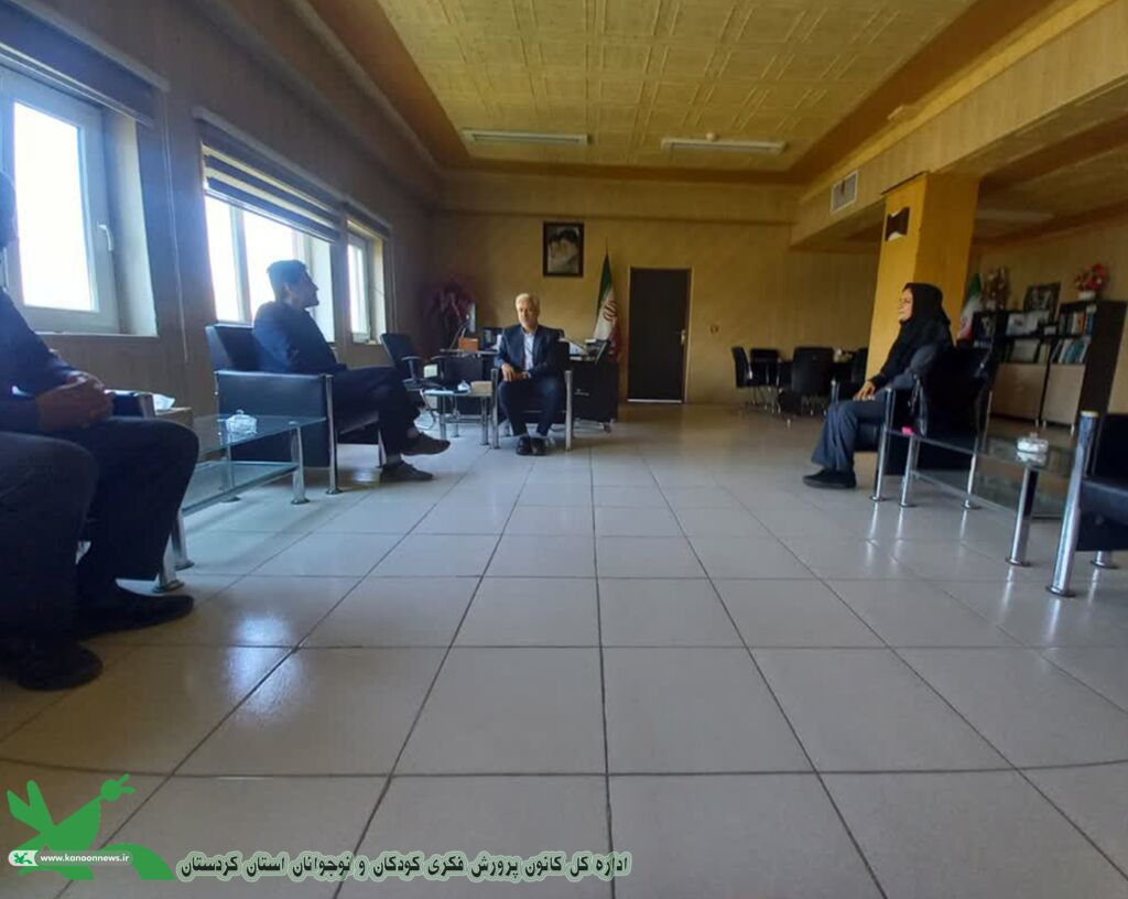 گسترش همکاری‌های فرهنگی محور دیدار مدیرکل کانون پرورش فکری کودکان و نوجوانان کردستان با فرماندار شهرستان قروه