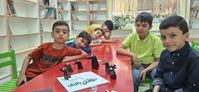 یک روز همراه با کتاب و کاردستی در مرکز فرهنگی شماره ۴ مشهد