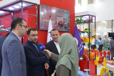 آیین گشایش نمایشگاه صنعت اسباب‌بازی و صنایع وابسته «ایران تویکس»