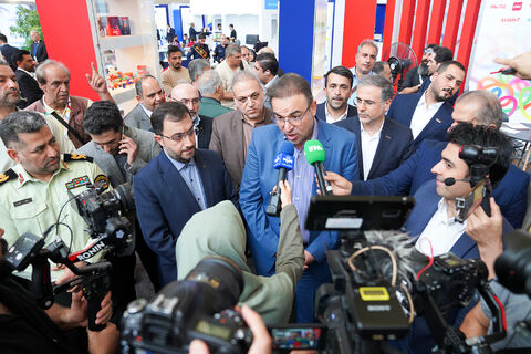 آیین گشایش نمایشگاه صنعت اسباببازی و صنایع وابسته «ایران تویکس»