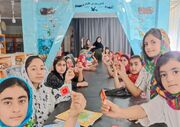 گرامی‌داشت روز صنایع دستی با هنر دست کودکان ثلاث‌باباجانی