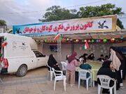 حضور کتابخانه سیار کانون استان مرکزی در نمایشگاه غدیر