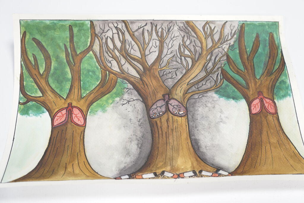 کارگاه هنری «از خاکستر تا رنگینکمان» برگزار شد