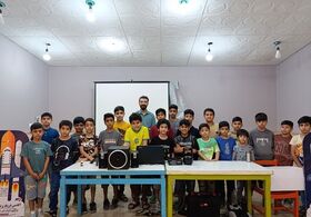 برگزاری کارگاه آزمایشگاه در مرکز پارک لاله بندرعباس