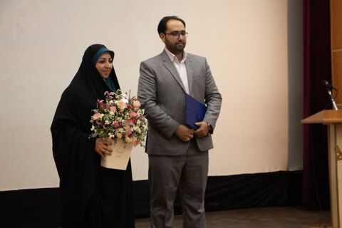 مراسم تکریم و معارفه مدیرکل کانون استان همدان