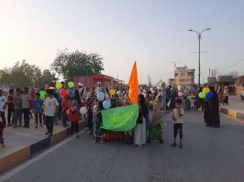 کاروان شادی غدیر در کانون پرورش فکری هرمز به راه افتاد
