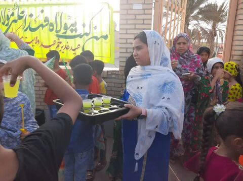 کاروان شادی غدیر در کانون پرورش فکری هرمز به راه افتاد