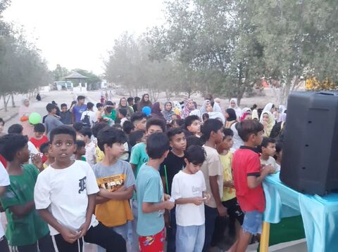 کاروان شادی غدیر در کانون پرورش فکری هرمز به راه افتاد