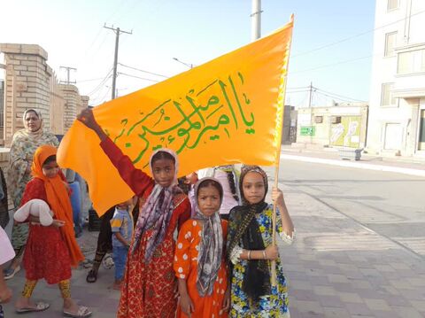 کاروان شادی غدیر در کانون پرورش فکری هرمز به راه افتاد