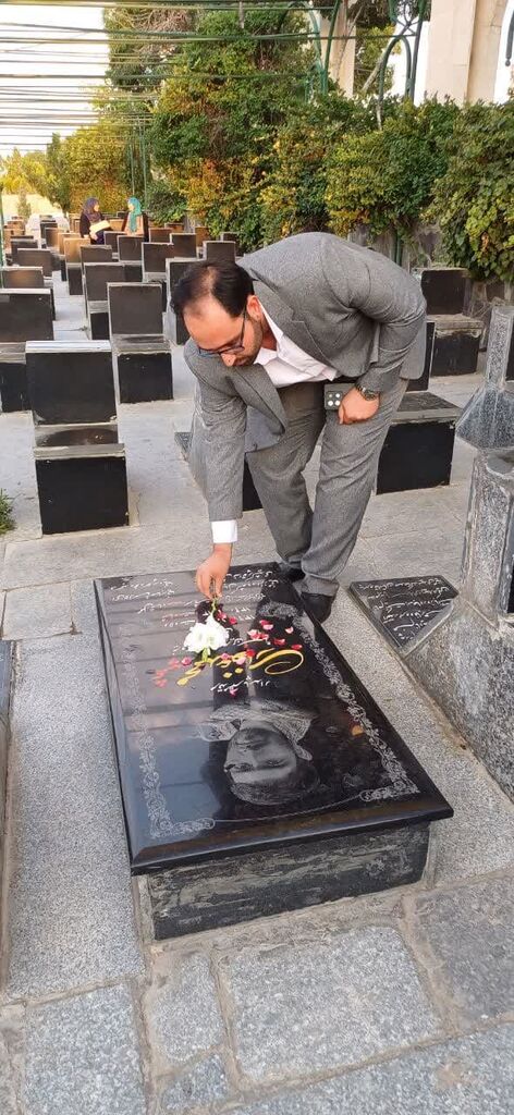 آغاز به کار سرپرست جدید کانون پرورش فکری استان همدان با ادای احترام به شهدا