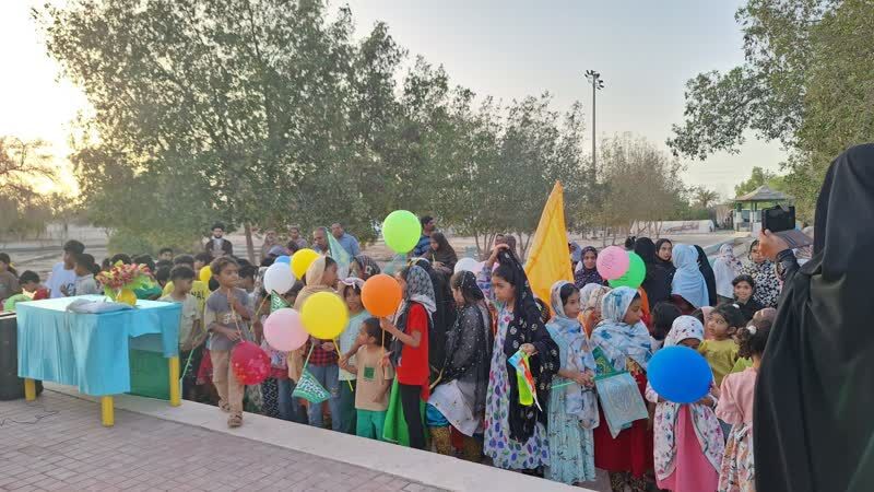کاروان شادی غدیر در کانون پرورش فکری هرمز به راه افتاد